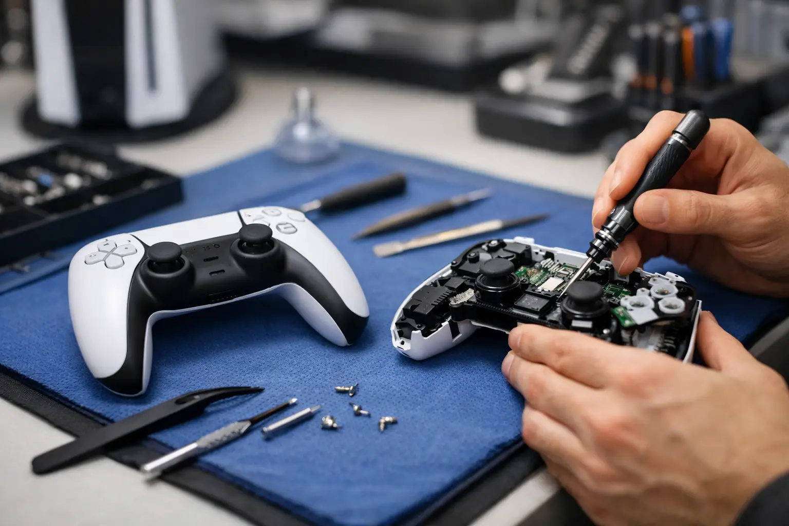 PS5 Controller Reparatur Service richtig nutzen